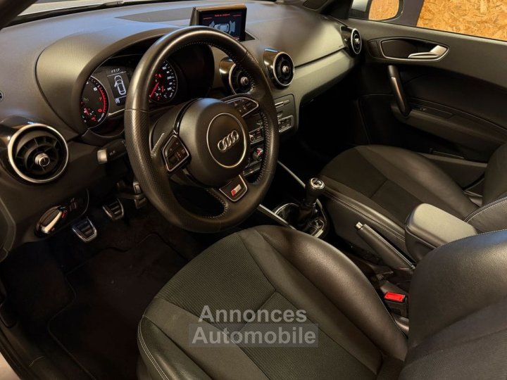 Audi A1 (2) sportback 10 tfsi 95 ultra s line suivi complet premi&egrave;re main garantie 12 mois - 6