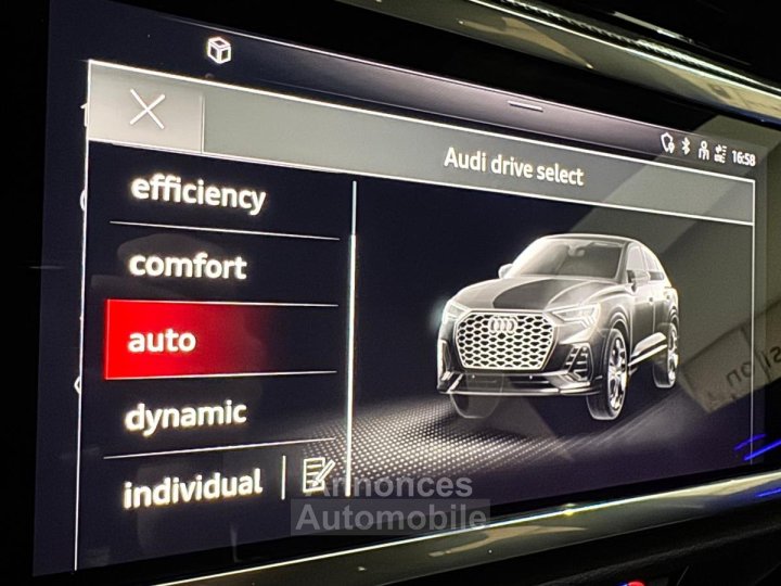 Audi Q3 Sportback 35 TFSI 150 ch S tronic 7 S line - 27