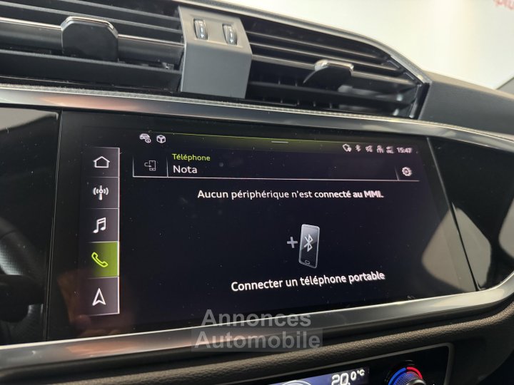 Audi Q3 Sportback 35 TDI 150 ch S tronic 7 S line plus - 19