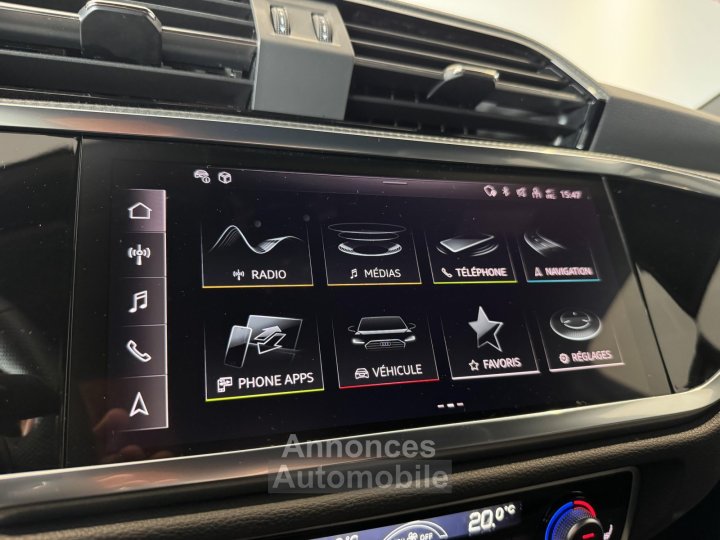 Audi Q3 Sportback 35 TDI 150 ch S tronic 7 S line plus - 20