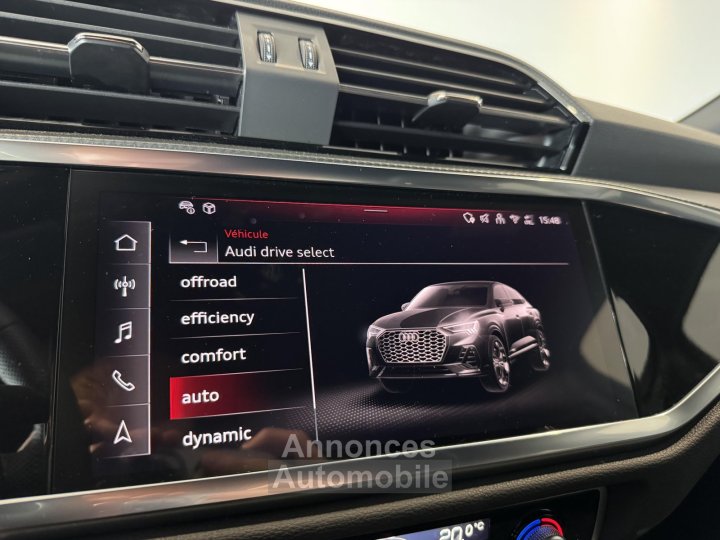Audi Q3 Sportback 35 TDI 150 ch S tronic 7 S line plus - 31