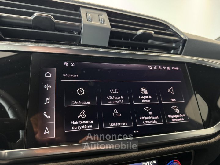 Audi Q3 Sportback 35 TDI 150 ch S tronic 7 S line plus - 37