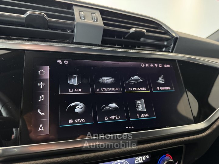 Audi Q3 Sportback 35 TDI 150 ch S tronic 7 S line plus - 49