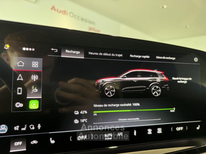 Audi Q6 e-tron 387 ch 100 kWh quattro S line - 28