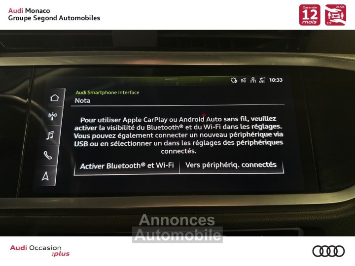 Audi Q3 40 TDI 200 ch S tronic 7 Quattro Design Luxe - 13