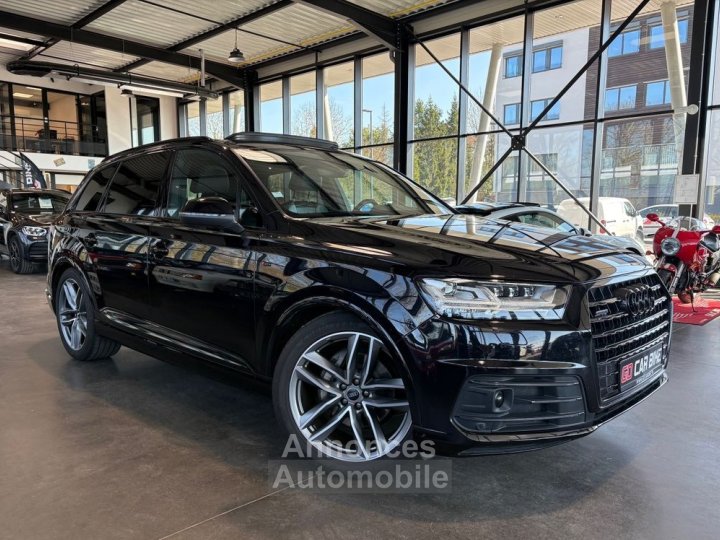 Audi Q7 S LINE 30 V6 Quattro 272CH Configuration exceptionnelle Suivi complet Bose Toit ouvrant Suspension pilot&eacute;e attelage &eacute;lec 689-mois - 3