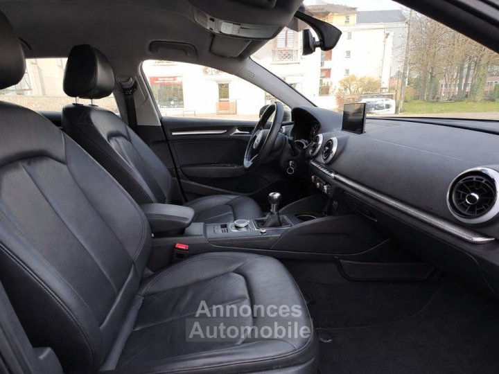 Audi A3 Sportback 16 tdi 115 virtual cockpit bvm garantie 6 mois - 14
