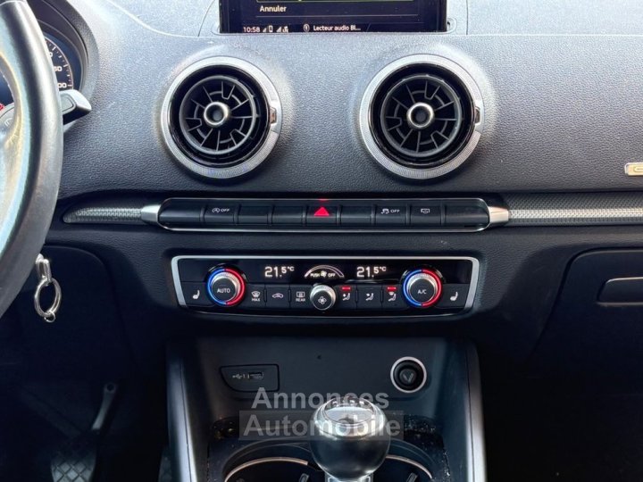 Audi A3 Sportback 16 tdi 115 virtual cockpit bvm garantie 6 mois - 19