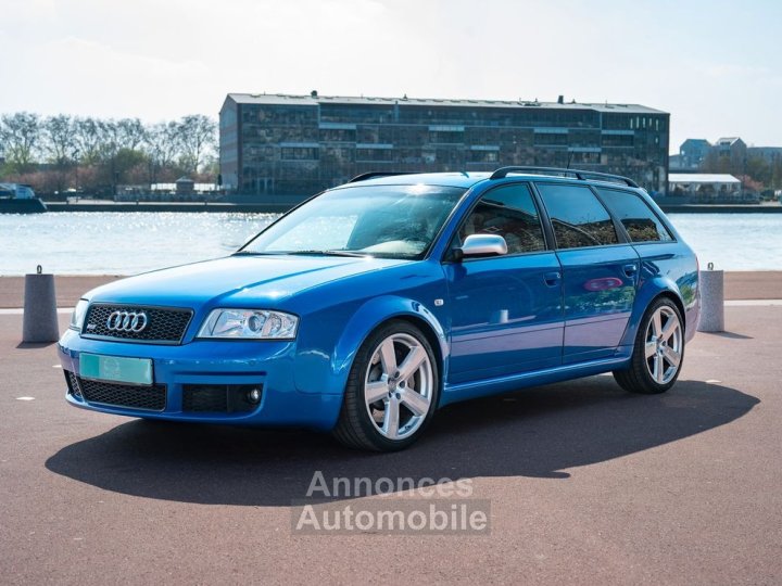 Audi RS6 Plus V8 42 480ch N&deg;31 Bleu Sprint Suivi int&eacute;gral M&ecirc;me propri&eacute;taire depuis 15 ans - 1