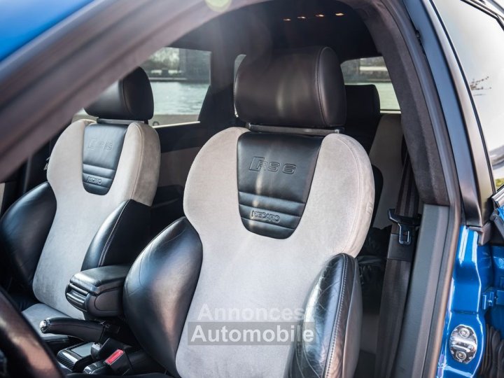 Audi RS6 Plus V8 42 480ch N&deg;31 Bleu Sprint Suivi int&eacute;gral M&ecirc;me propri&eacute;taire depuis 15 ans - 4