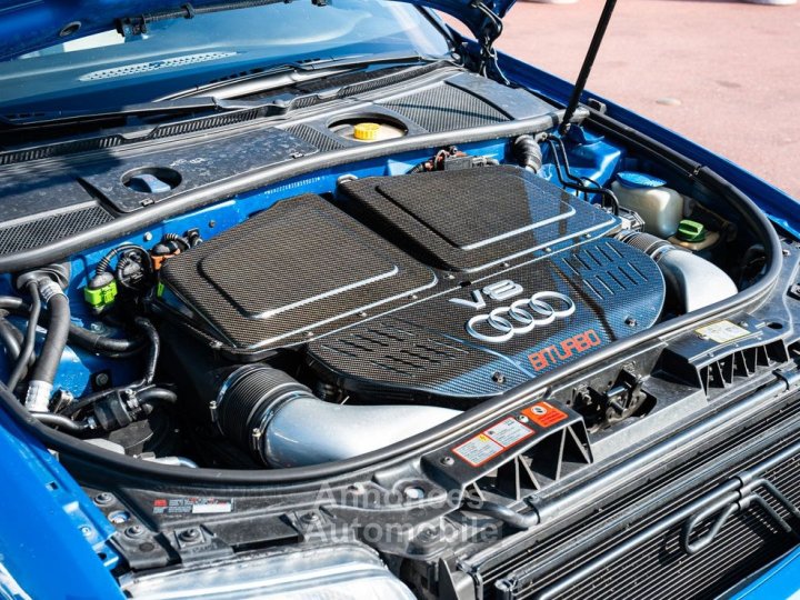 Audi RS6 Plus V8 42 480ch N&deg;31 Bleu Sprint Suivi int&eacute;gral M&ecirc;me propri&eacute;taire depuis 15 ans - 5