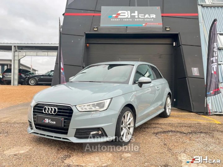 Audi A1 10 TFSI ULTRA 95 S-LINE BVM - LED - SUIVI COMPLET - REVISEE - 1