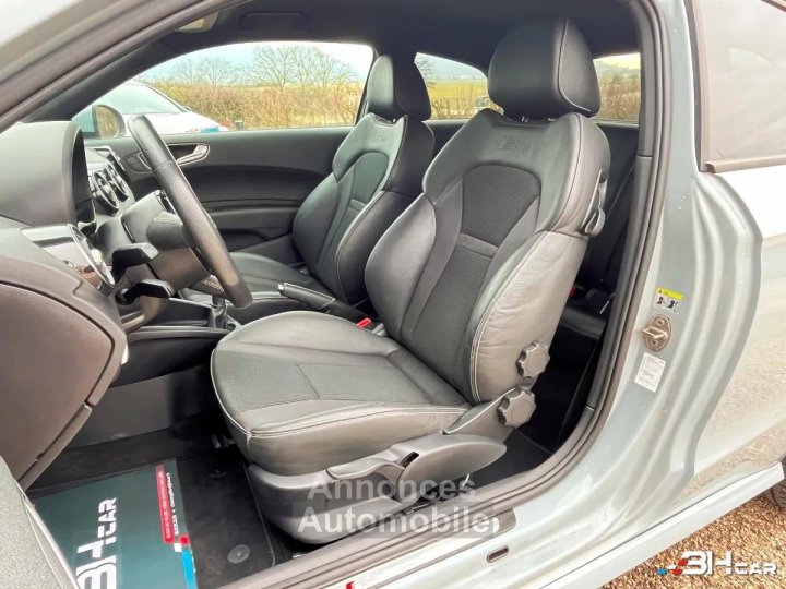 Audi A1 10 TFSI ULTRA 95 S-LINE BVM - LED - SUIVI COMPLET - REVISEE - 12