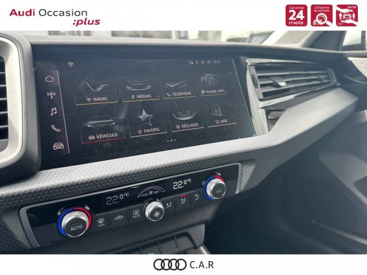 Audi A1 Sportback 30 TFSI 116 ch S tronic 7 Advanced - 11
