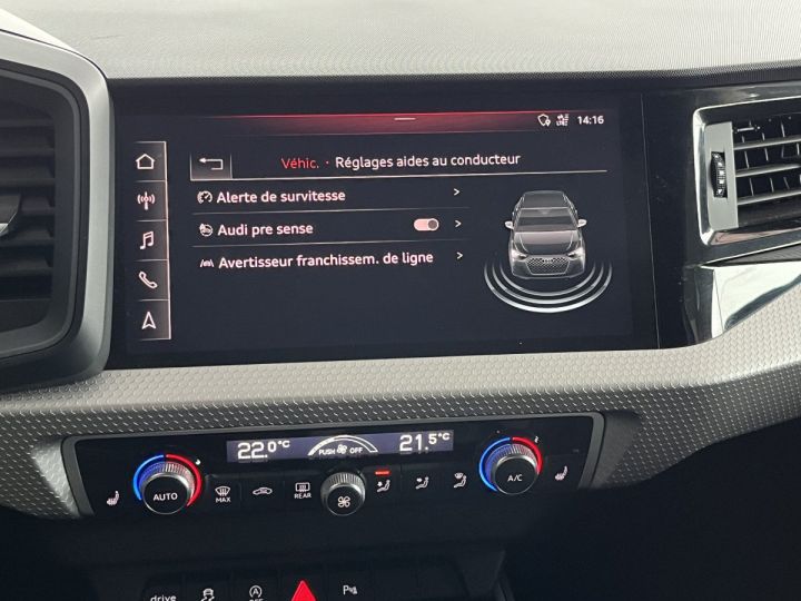 Audi A1 Sportback 40 TFSI 2,0 200 FULL S-LINE S-TRONIC 6 GPS FULL LED LIMITEUR DRIVE SELECT DIGITAL COCKP - 9