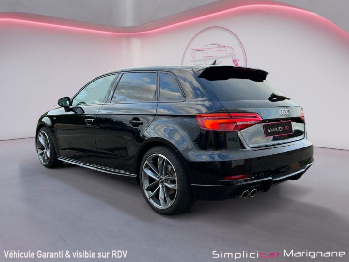 Audi A3 Sportback TFSI 150 S tronic 7 S LINE/FULL BLACK/CARPLAY/SIÈGES CHAUF/MATRIX LED/CAM RECUL/PACK CARBONE - 6