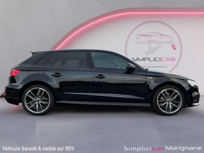 Audi A3 Sportback TFSI 150 S tronic 7 S LINE/FULL BLACK/CARPLAY/SIÈGES CHAUF/MATRIX LED/CAM RECUL/PACK CARBONE   - 9
