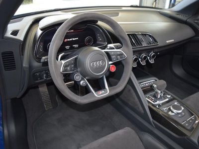 Audi R8 Spyder V10 52L 620 Performance Pack Sport B&O Carbon JA 20" Céramic Garantie 12 mois Prémium   - 7