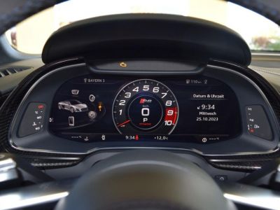 Audi R8 Spyder V10 52L 620 Performance Pack Sport B&O Carbon JA 20" Céramic Garantie 12 mois Prémium   - 15