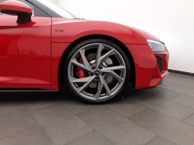 Audi R8 Spyder V10 52L RWD LED/Laser 540 B&O JA 20" Garantie 12 mois Prémium   - 19