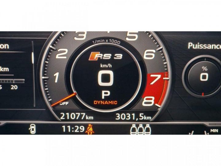 Audi RS3 Berline SEDAN 25 5 cylindres turbo 400 PHASE 2 / IMMAT FRANCAISE / MULTIMAP E85 ETHANOL - 11