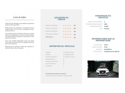 Audi RS6 AVANT Quattro V8 560ch Phase 2 / FRANCAISE   - 11