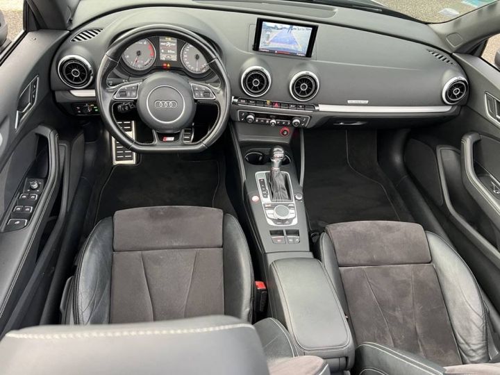 Audi S3 Cabriolet III 20 TFSi 300ch Quattro BVA Q-Tronic GPS Caméra Crit'air1 - 15