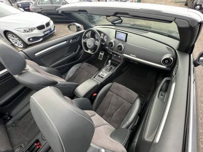 Audi S3 Cabriolet III 20 TFSi 300ch Quattro BVA Q-Tronic GPS Caméra Crit'air1   - 27