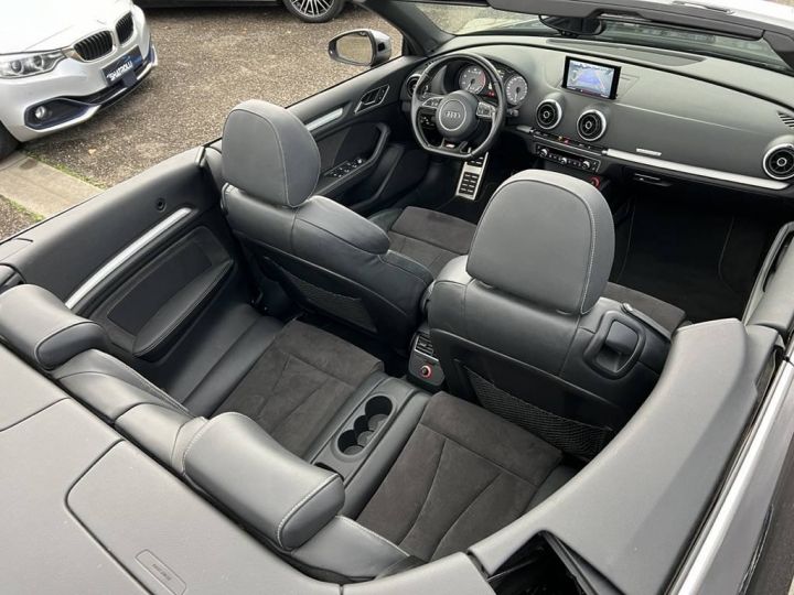 Audi S3 Cabriolet III 20 TFSi 300ch Quattro BVA Q-Tronic GPS Caméra Crit'air1 - 32